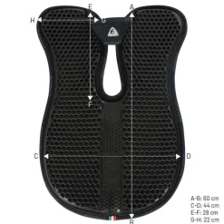 Amortisseur Gel avec découpe de garrot Acavallo