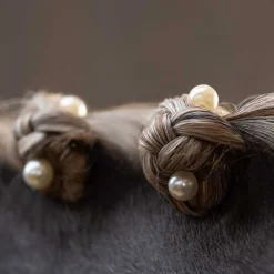 Bijou de crinière Perle QHP