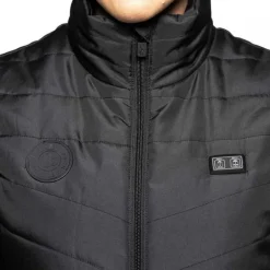 Bodywarmer chauffant mixte Espoo noir Flags&Cup