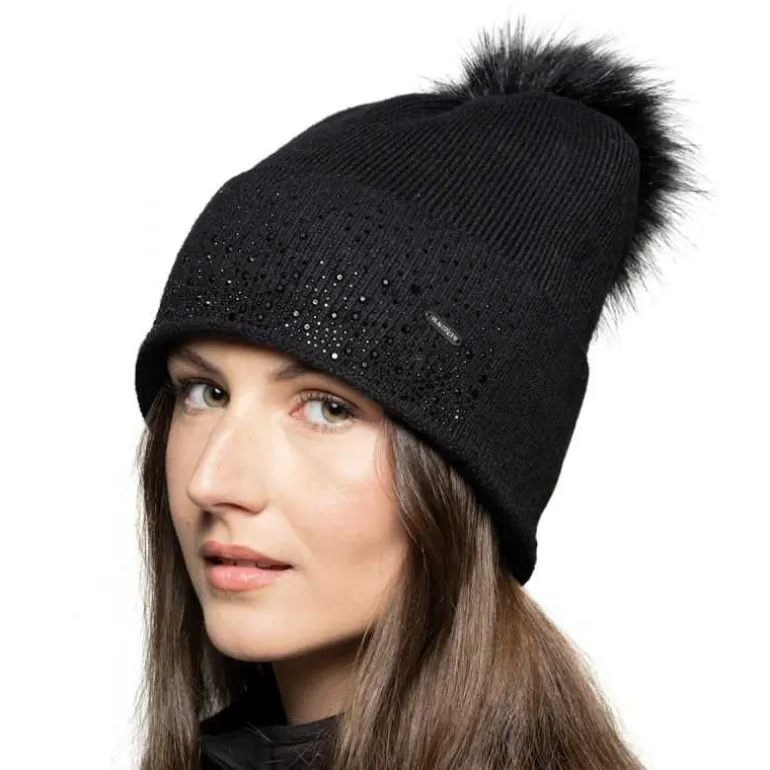 Bonnet femme Ikerasac Noir Salsa Flags&Cup