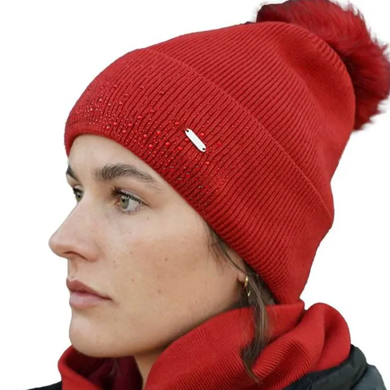 Bonnet femme Ikerasac Rouge Salsa Flags&Cup