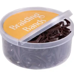 Boîte d'élastiques plats à natter Q-Essentials