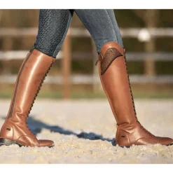 Bottes d'équitation à lacets Hailey Larges QHP