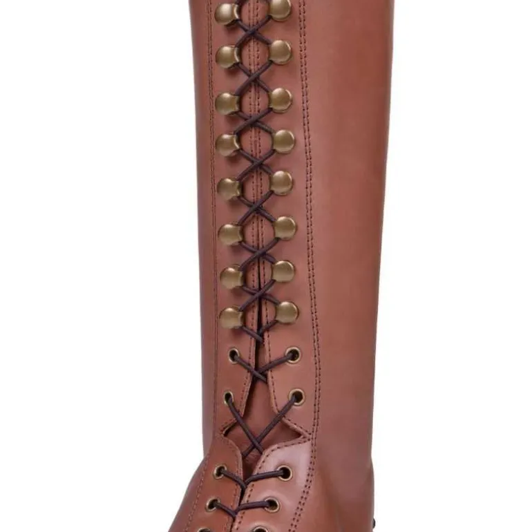 Bottes d'équitation à lacets Hailey Larges QHP