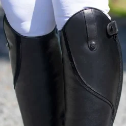 Bottes d'équitation Tamar Junior larges QHP