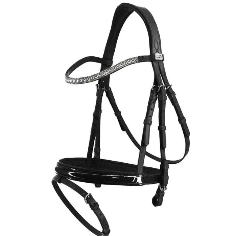 Bridon strass et verni Stationata