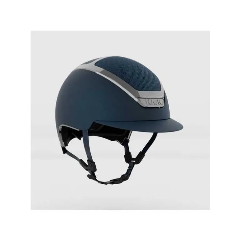 Casque Dogma Chrome KASK Navy Silver Taille 58