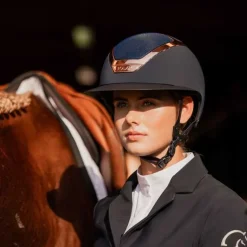 Casque Star Lady Chrome Kask Navy Everyrose Taille 59