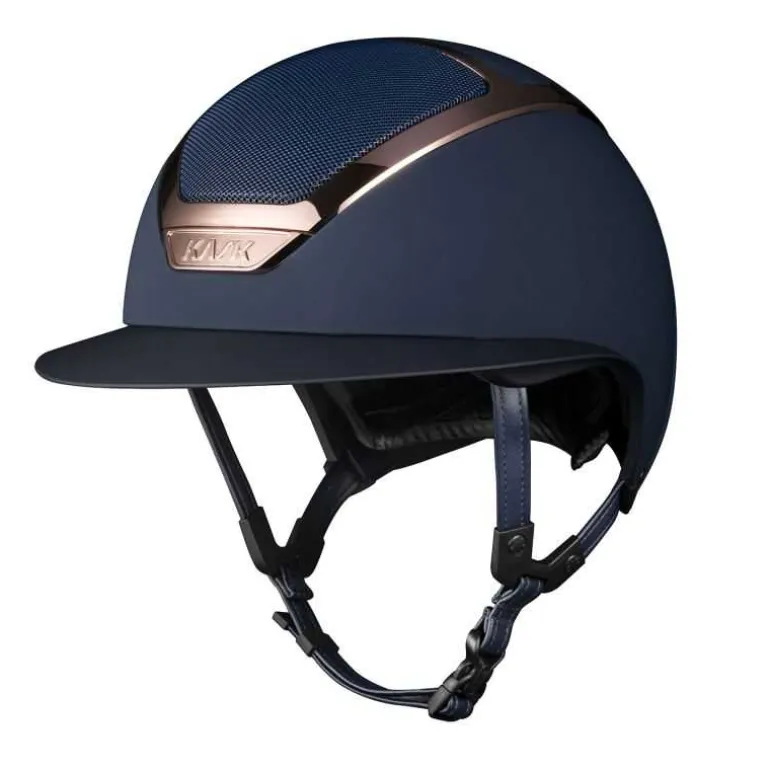 Casque Star Lady Chrome Kask Navy Everyrose Taille 59