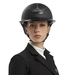 Casque Vita Line Carbon Gel GST Visière Polo Veredus