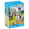 Championne d'equitation Playmobil