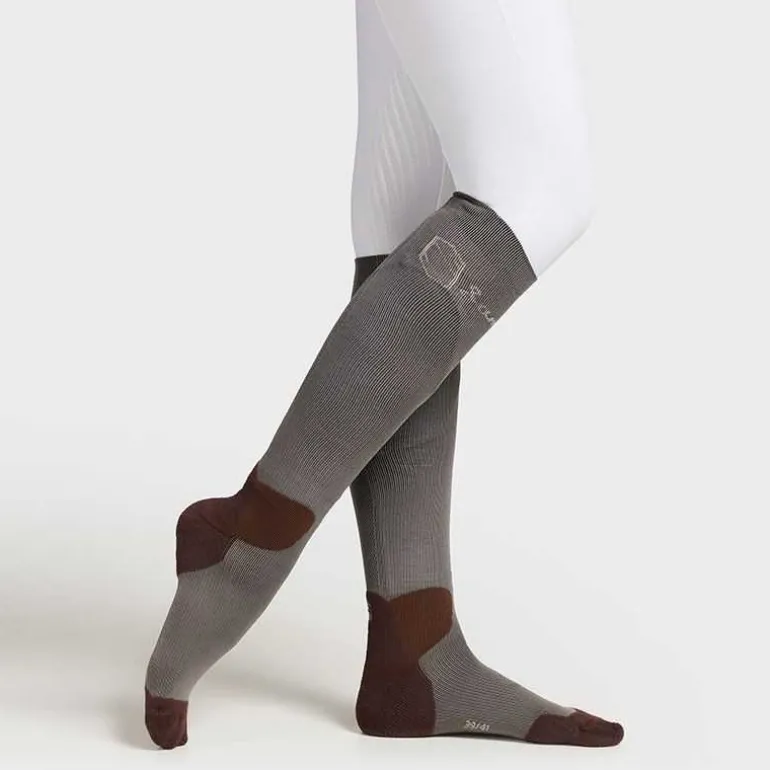 Chaussettes d'équitation Balzane Grid Samshield Printemps/Été 2024