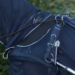 Chemise anti-mouches avec cou pour cheval attelé QHP