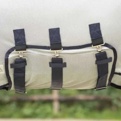 Chemise anti-mouches avec cou et masque QHP - Gris