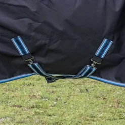 Chemise imperméable doublée Coton Horse & Go Noir