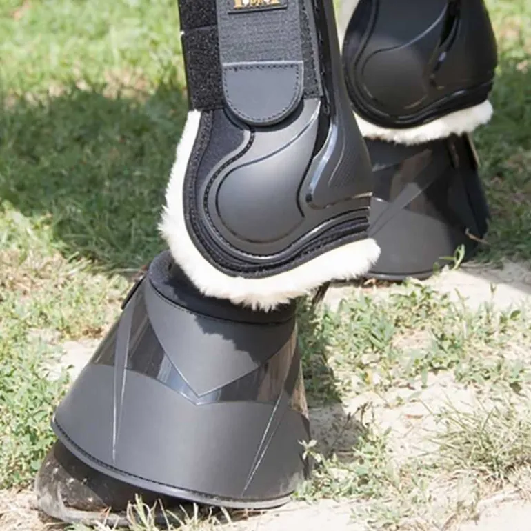 Cloches velcro à coque PVC T de T