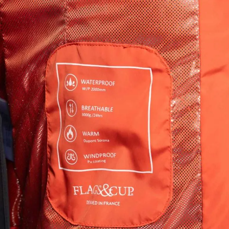 Doudoune imperméable pour femme Napasoq Orange Flags&Cup