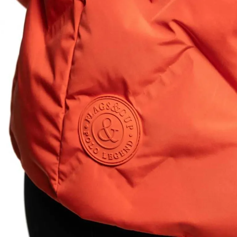 Doudoune imperméable pour femme Napasoq Orange Flags&Cup