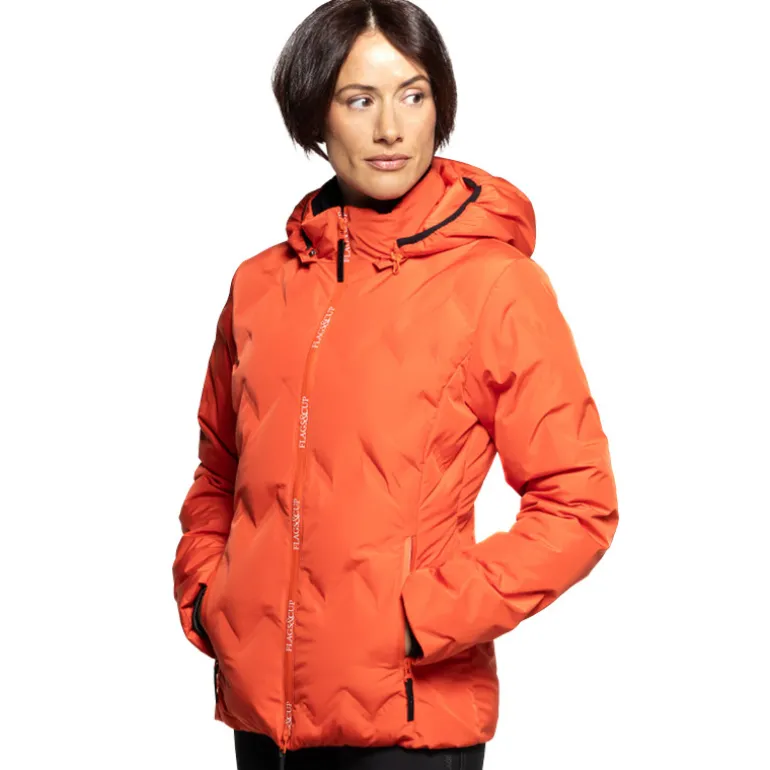 Doudoune imperméable pour femme Napasoq Orange Flags&Cup