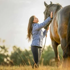 Doudoune imperméable pour femme Napasoq Bleu marlin Flags&Cup