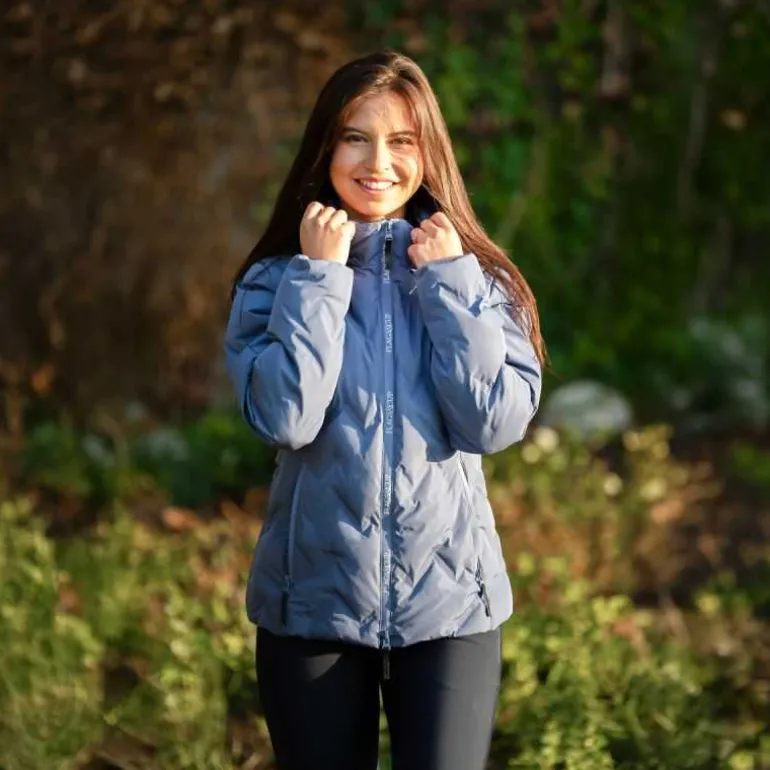 Doudoune imperméable pour femme Napasoq Bleu marlin Flags&Cup