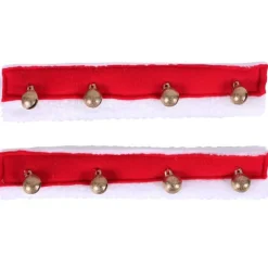 Fourreaux de Noël avec clochettes QHP