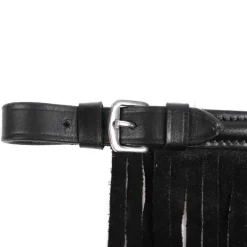 Frontal chasse mouches en cuir QHP