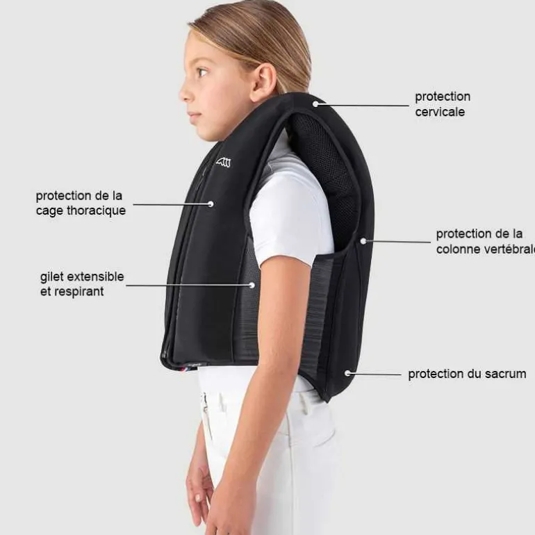 Gilet airbag Belair Allshot enfant by Equiline