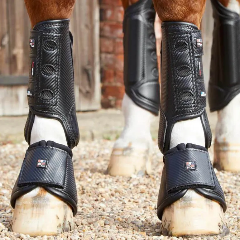 Guêtres avant cross Carbon Air Tech Premier Equine