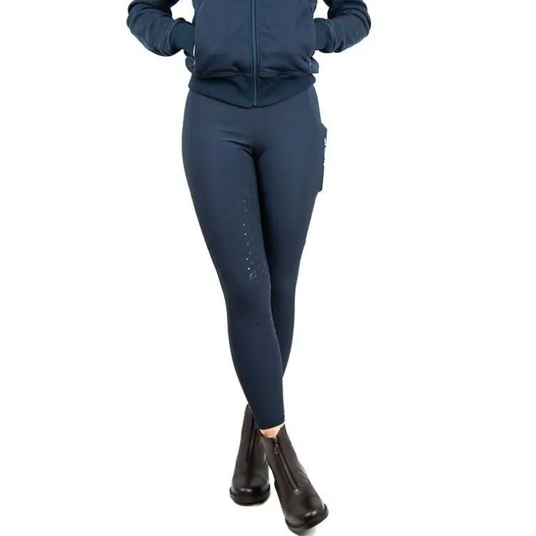 Legging d'équitation pour femme Dexter marine Time to Ride