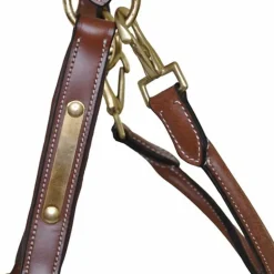 Licol cuir avec plaque T de T