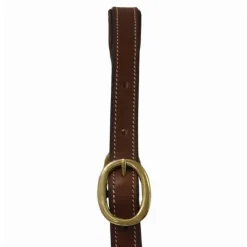 Licol en cuir avec plaque T de T