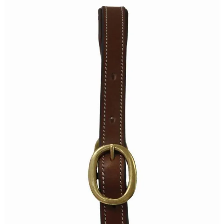 Licol en cuir avec plaque T de T