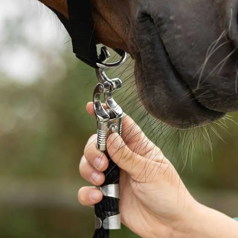 Longe avec mousqueton anti-panique QHP