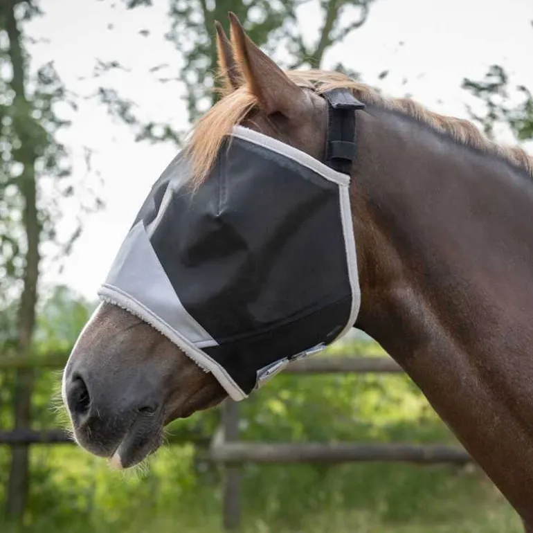 Masque anti-mouches anti-UV sans oreille QHP