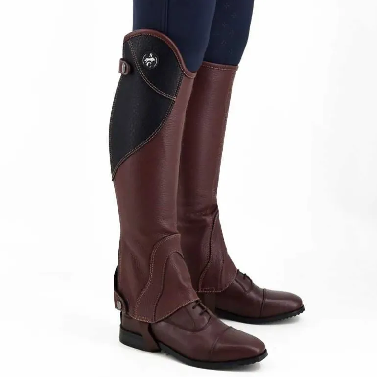 Mini Chaps en cuir San Cierro