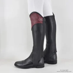 Mini-chaps en cuir San Cierro Confort