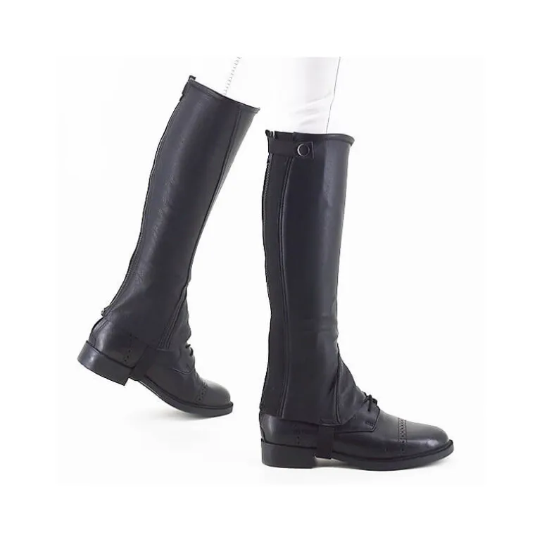 Mini-chaps en cuir San Cierro