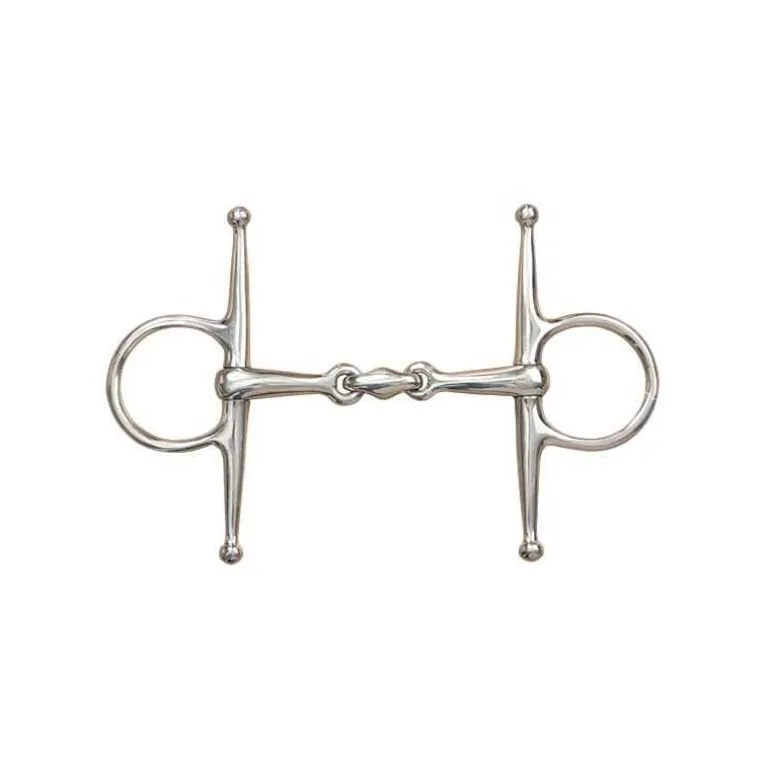 Mors à aiguilles double brisure plein inox T de T