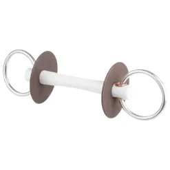 Mors 2 anneaux 7.5 cm droit canon soft Beris