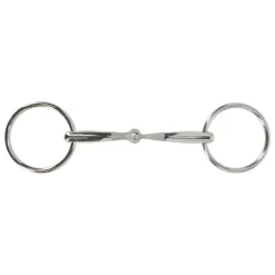 Mors 2 anneaux anatomique Acier sablé QHP