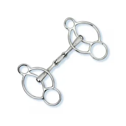 Mors 3 anneaux double brisure Easy Control Stubben