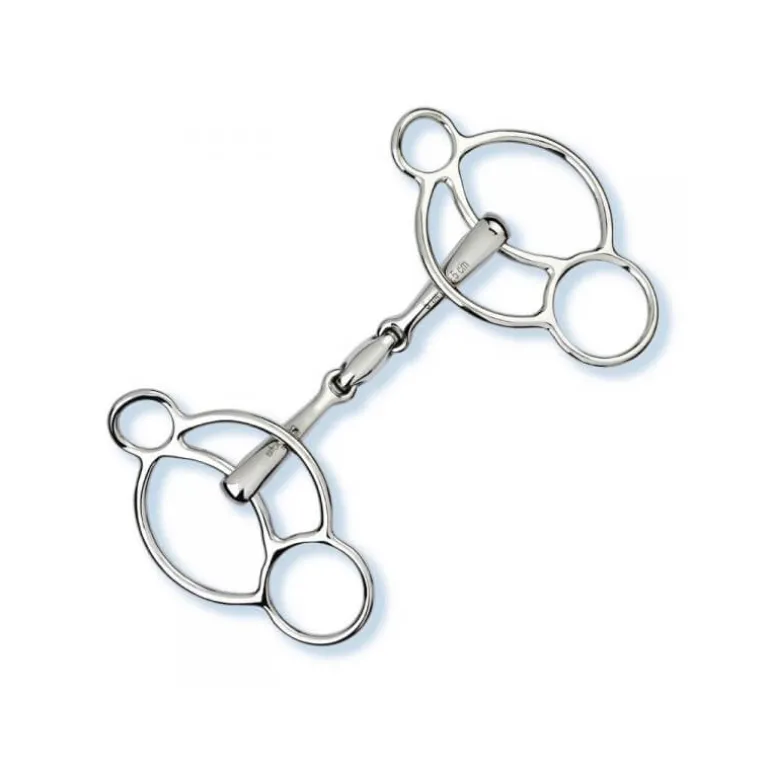 Mors 3 anneaux double brisure Easy Control Stubben