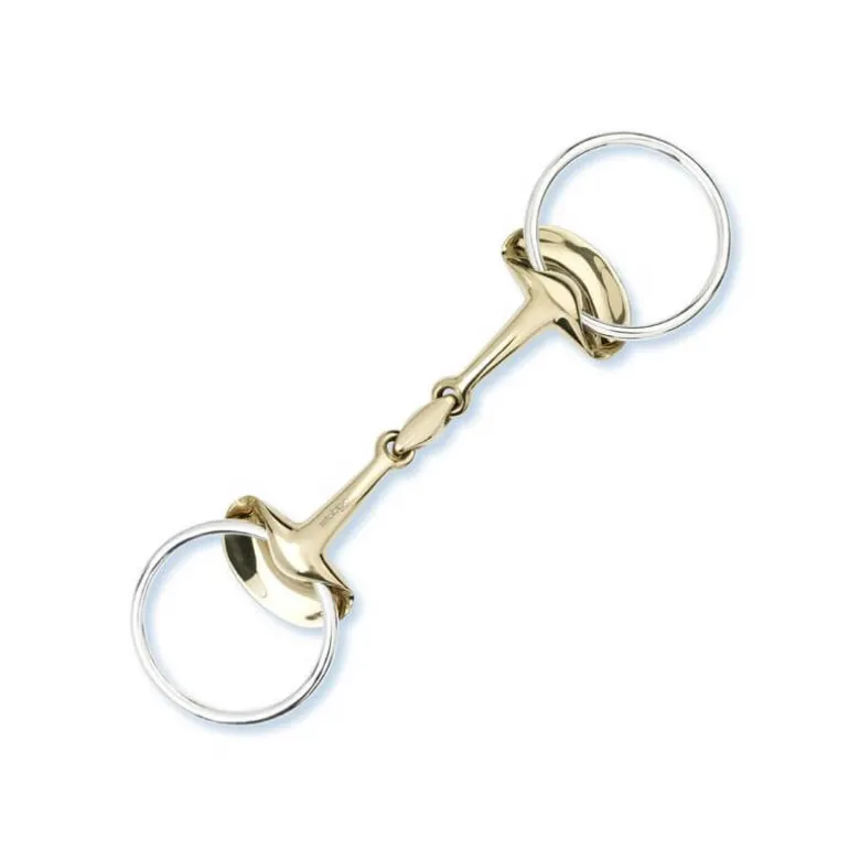 Mors à anneaux double brisure Golden Wings Stubben