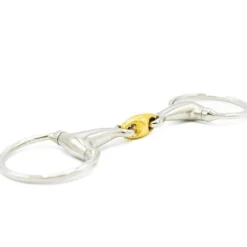 Mors à Olives double brisure laiton Stationata