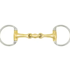 Mors à Olives double brisure laiton Stationata