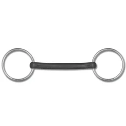 Mors droit en caoutchouc flexible Waldhausen