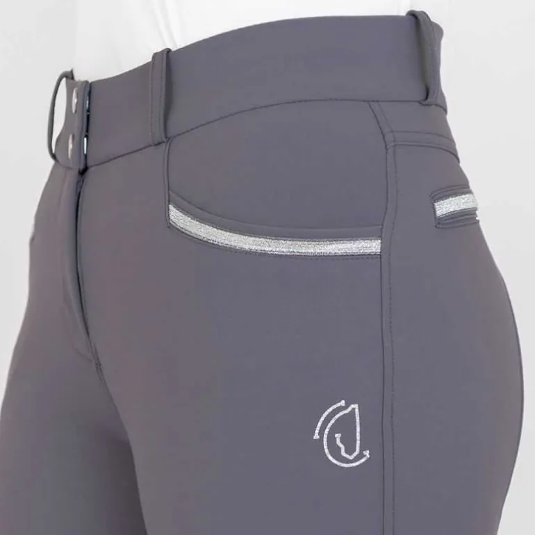 Pantalon Cornet femme Time To Ride Gris
