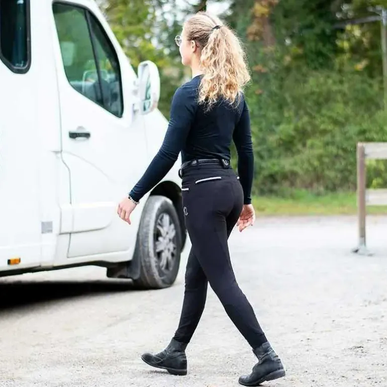 Pantalon Cornet femme Time To Ride Noir