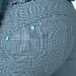 Pantalon d'équitation femme Checks Flags&Cup